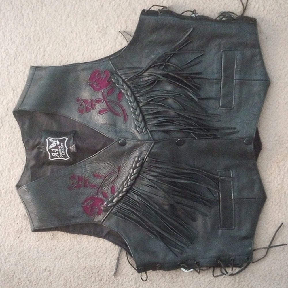 Genuine Leather Vest